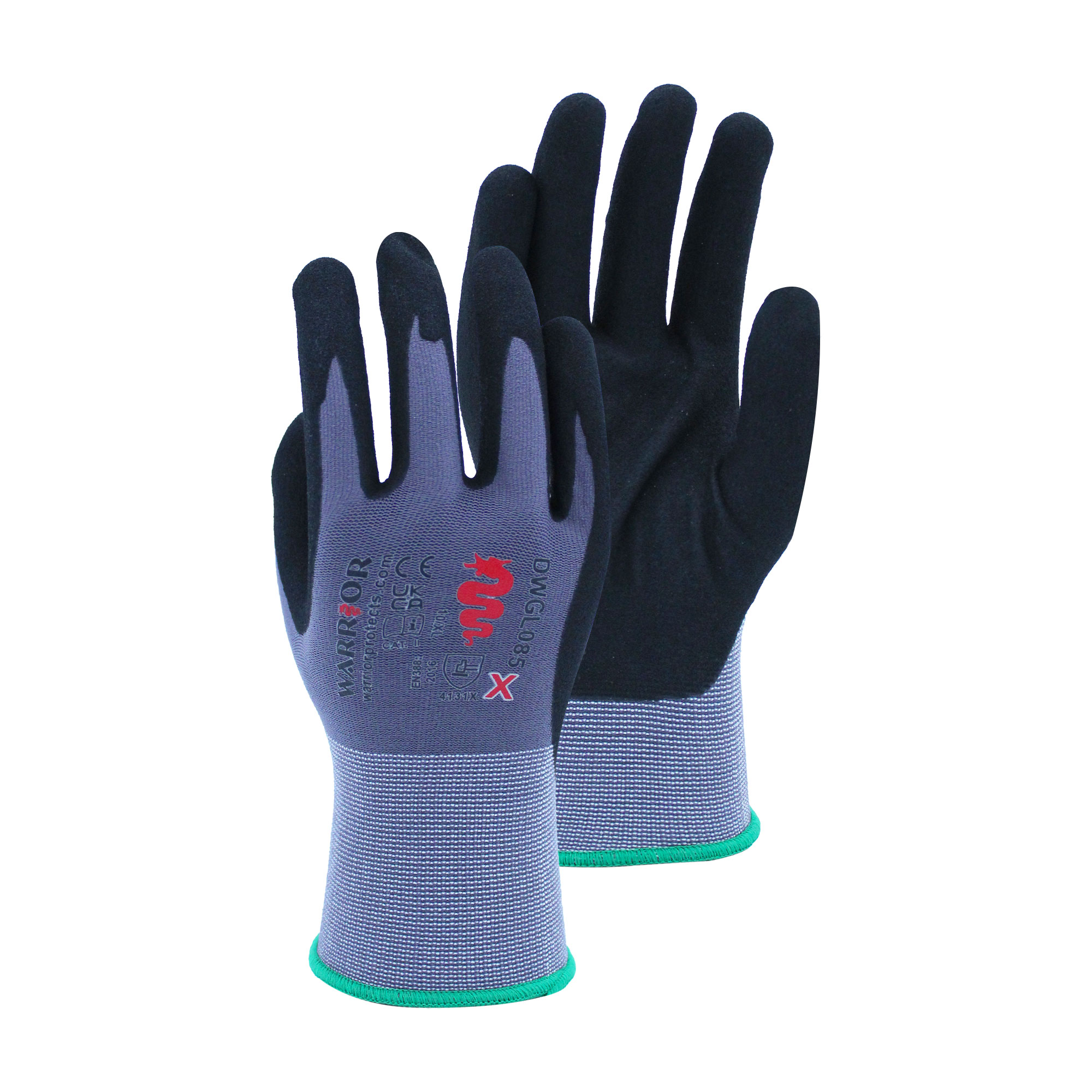 FOAM NITRILE GLOVE - PK 12